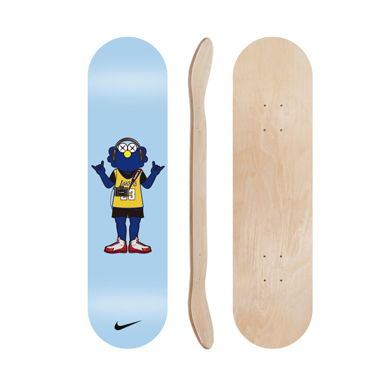 Cartoon-Inspirierte Skate Deck Brehn