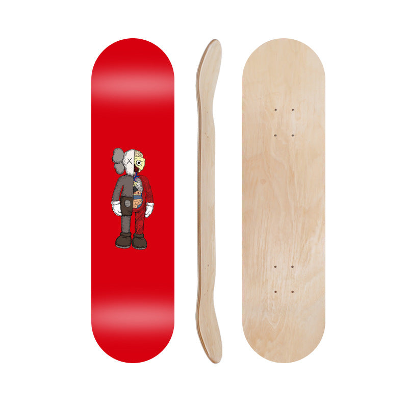 Cartoon-Inspirierte Skate Deck Brehn
