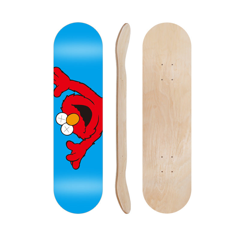 Cartoon-Inspirierte Skate Deck Brehn