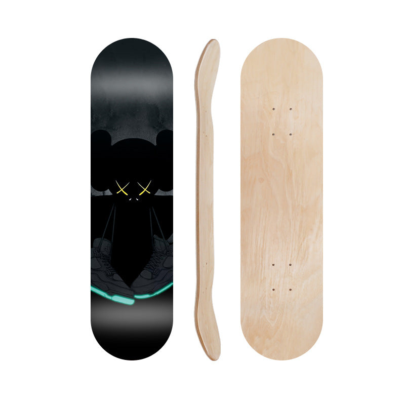 Cartoon-Inspirierte Skate Deck Brehn