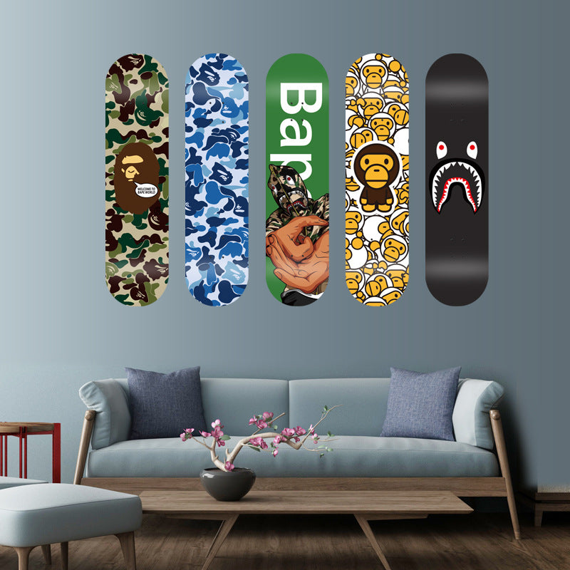 Grafisches Skateboard-Deck mit benutzerdefiniertem Design Brehn