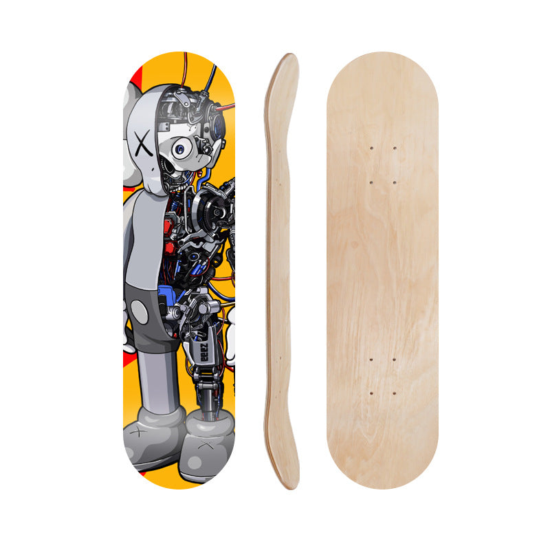 Cartoon-Inspirierte Skate Deck Brehn