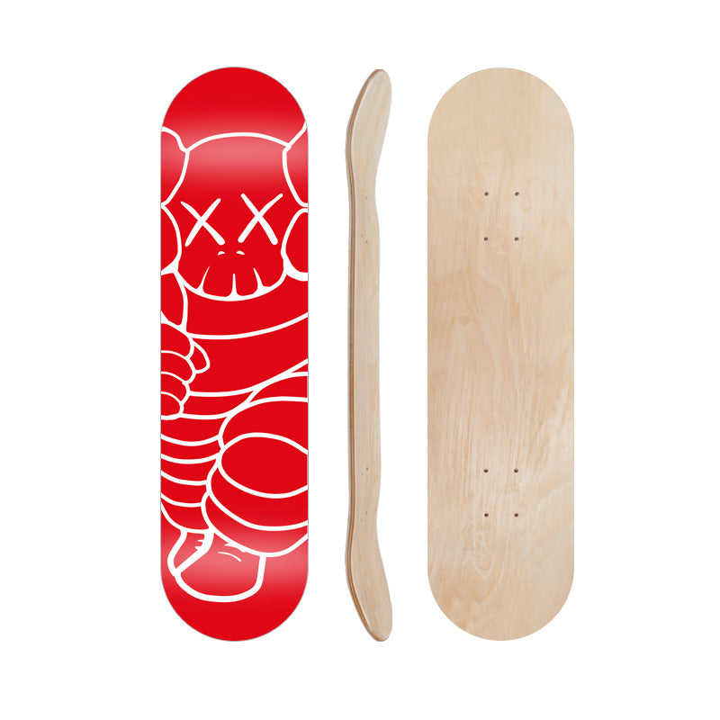 Cartoon-Inspirierte Skate Deck Brehn