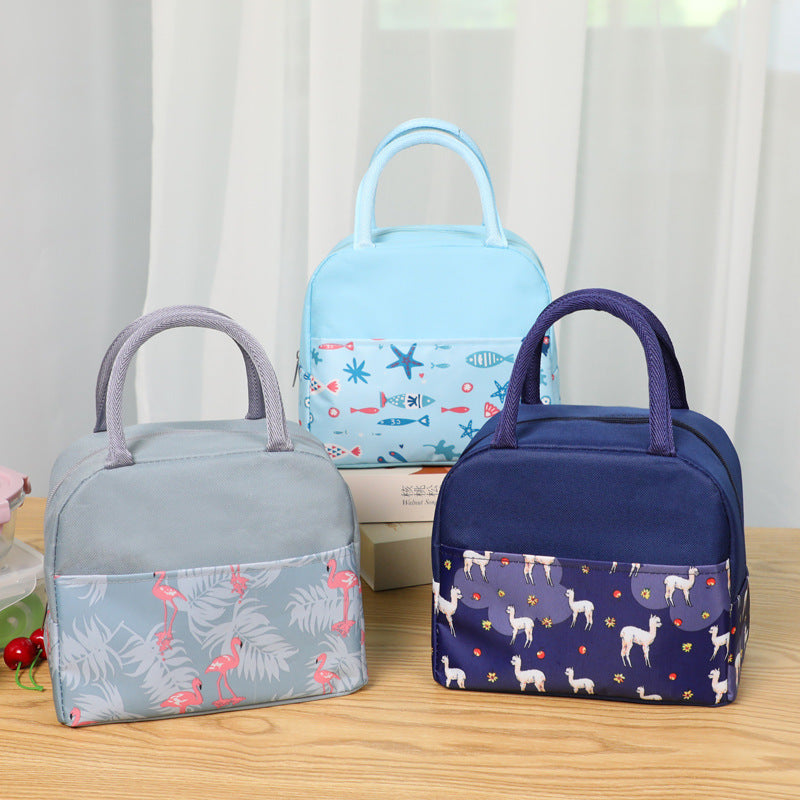 Isolierte marine-themed Lunch-Tasche