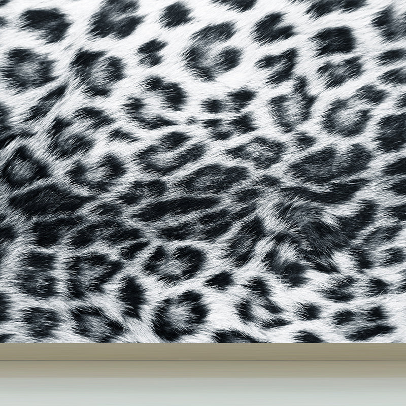 Brehn | Donkere kleur moderne wandmuur sticker grote dierenprint wandbekleding voor woonkamer