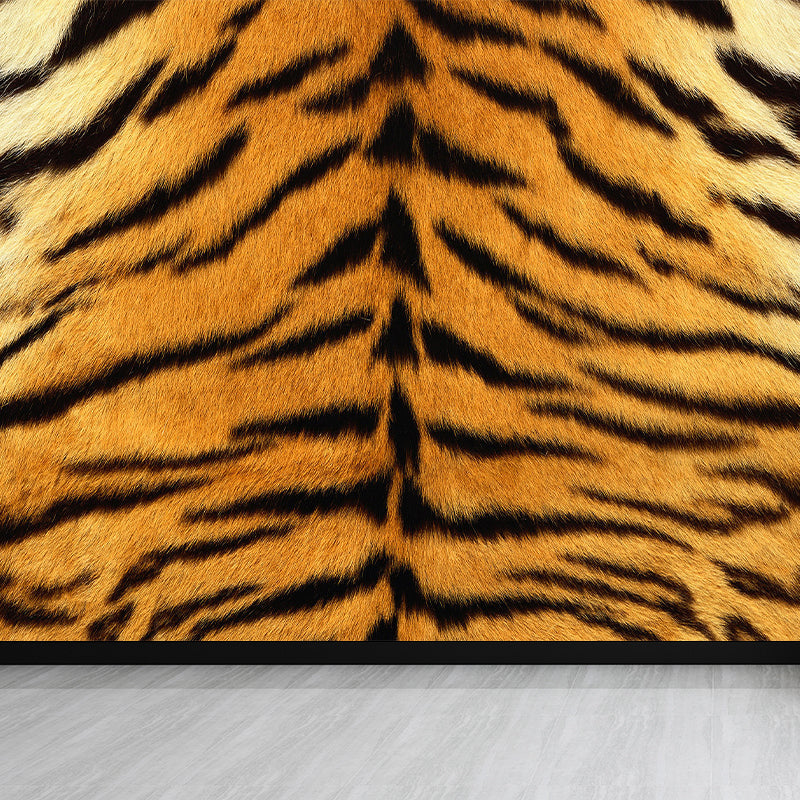 Brehn | Donkere kleur moderne wandmuur sticker grote dierenprint wandbekleding voor woonkamer