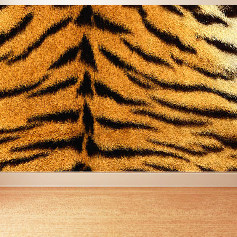 Brehn | Donkere kleur moderne wandmuur sticker grote dierenprint wandbekleding voor woonkamer