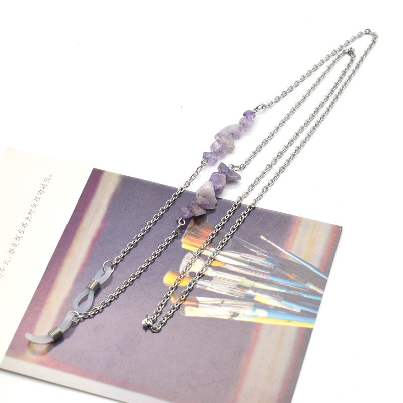 Amethyst Anhänger Halskette Brehn