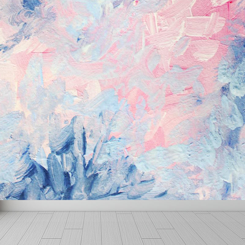 Brehn | Moderne Scenery Schilderij Muur Muurschildering Zachte Kleur Abstracte Muurbedekking voor Thuis, Aangepaste Print