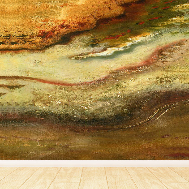 Brehn | Moderne Scenery Schilderij Muur Muurschildering Zachte Kleur Abstracte Muurbedekking voor Thuis, Aangepaste Print
