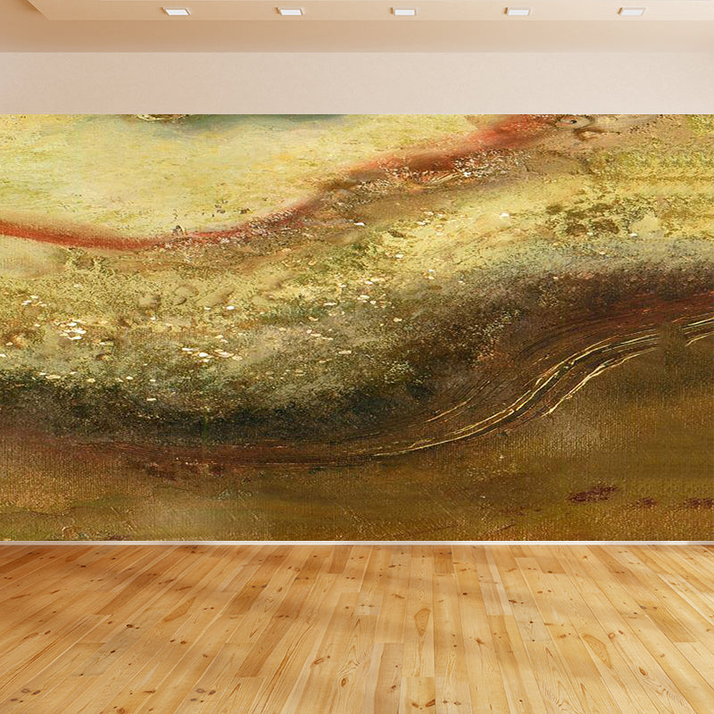 Brehn | Moderne Scenery Schilderij Muur Muurschildering Zachte Kleur Abstracte Muurbedekking voor Thuis, Aangepaste Print