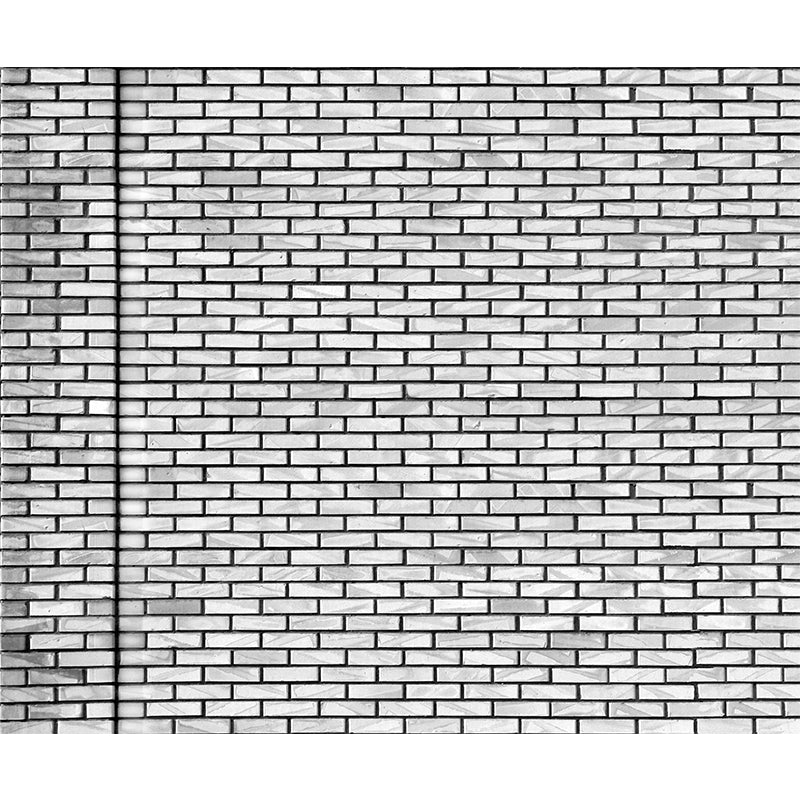 Brehn | Ganze Ziegelmauer Wandmural Lichtfarbe Vlies Wandkunst für Wohnkultur, Maßgeschneidert