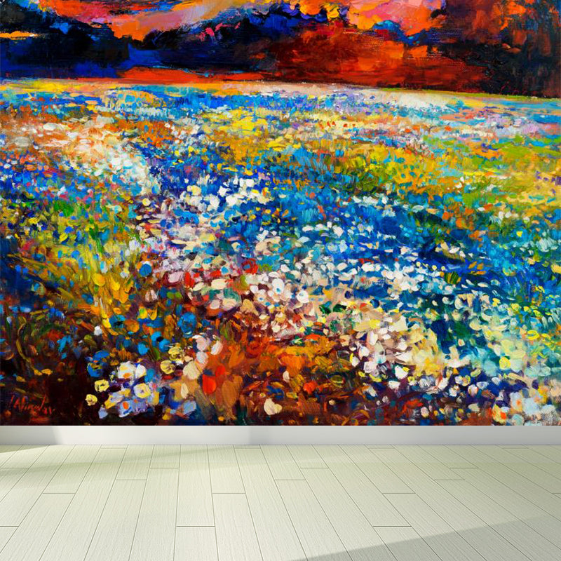 Brehn | Klassische Ölmalerei Landschaft Wandtattoo Helle Farbe Fleckenresistente Wanddekoration für Zimmer