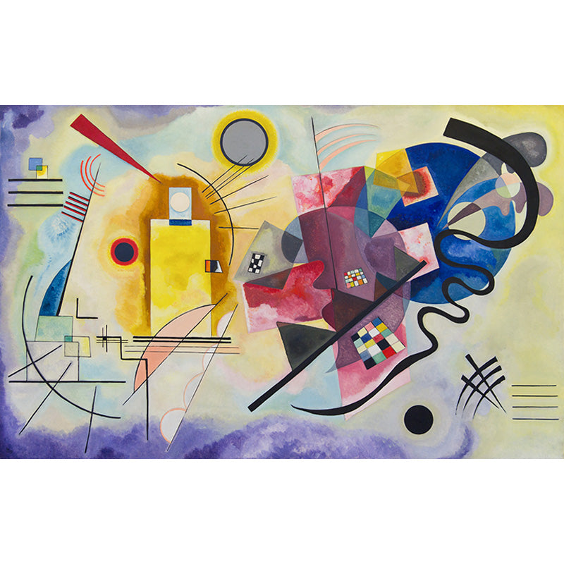 Brehn | Großes Kandinsky Abstrakte Kunst Wandbild Wasserdicht Modernes Wohnzimmer Wanddeko