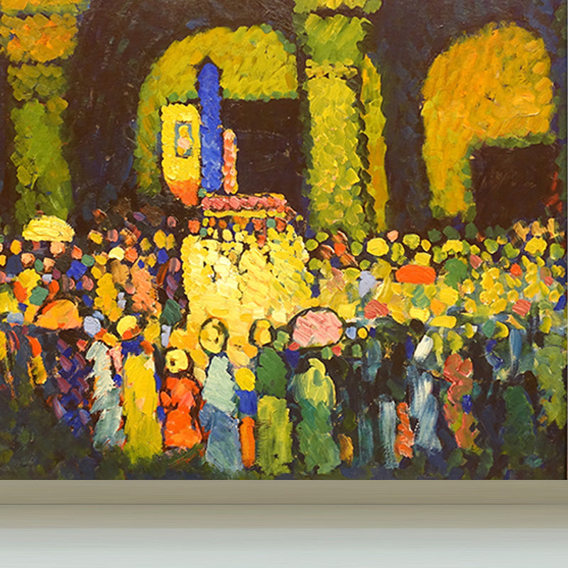Brehn | Großes Kandinsky Abstrakte Kunst Wandbild Wasserdicht Modernes Wohnzimmer Wanddeko