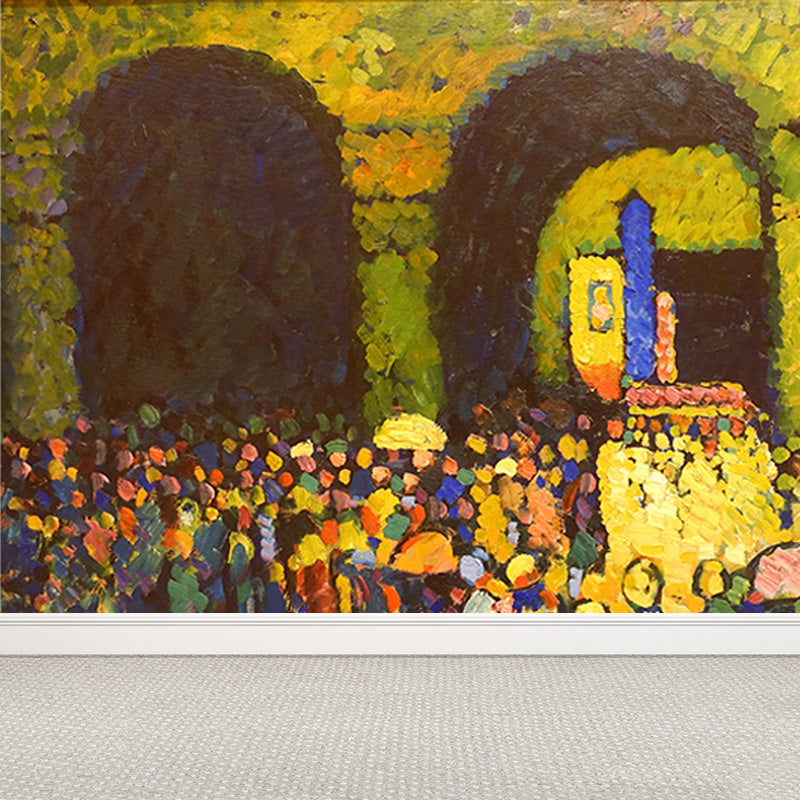 Brehn | Großes Kandinsky Abstrakte Kunst Wandbild Wasserdicht Modernes Wohnzimmer Wanddeko
