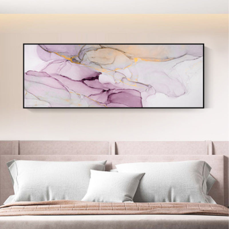 Brehn | Nordic Flows Muster Wandkunst Sanfte Farben Abstrakte Leinwanddruck für Zuhause Interior