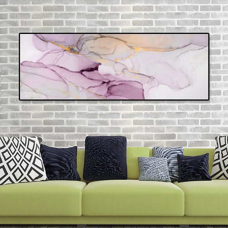 Brehn | Nordic Flows Muster Wandkunst Sanfte Farben Abstrakte Leinwanddruck für Zuhause Interior