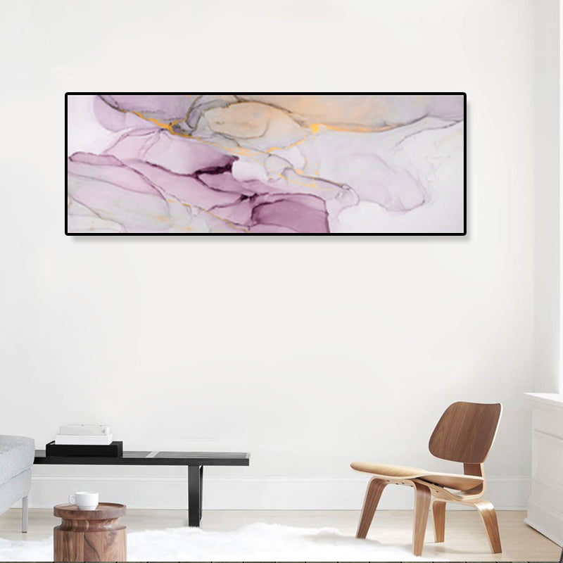 Brehn | Nordic Flows Muster Wandkunst Sanfte Farben Abstrakte Leinwanddruck für Zuhause Interior