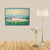 Brehn | Zeichnung Druck Landschaft Wandkunst Texturiert Nordic Wohnzimmer Leinwand in Helle Farbe