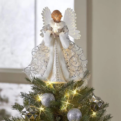 Beleuchtete Acryl-Weihnachtsbaum-Dekoration