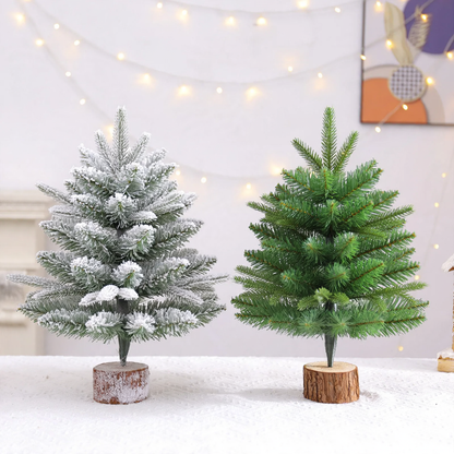 Weihnachtsbaum-Tischdekoration, PVC, 45/60 cm