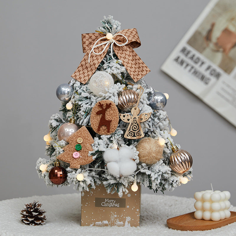 Mini-Weihnachtsbaum für den Tisch, 50 cm, inklusive Beleuchtung