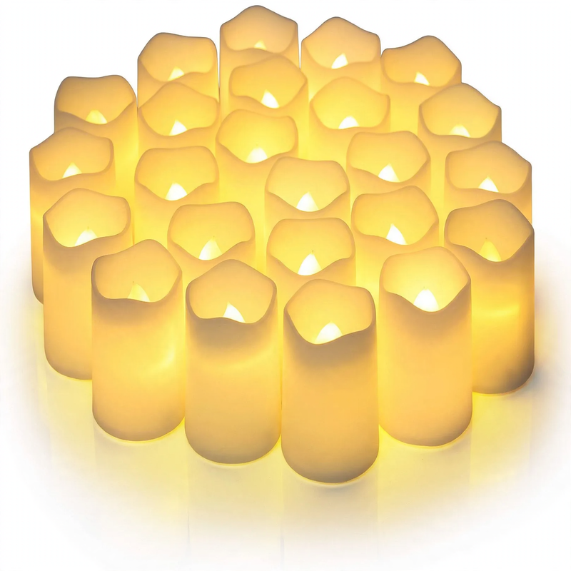 LED-Wunschkerze, rauchfrei