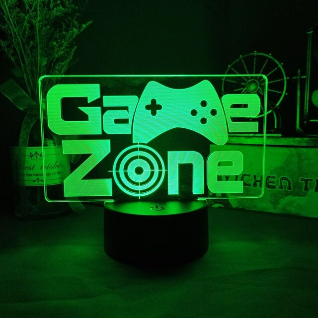 Gamer 3D LED Lampen | Brehn