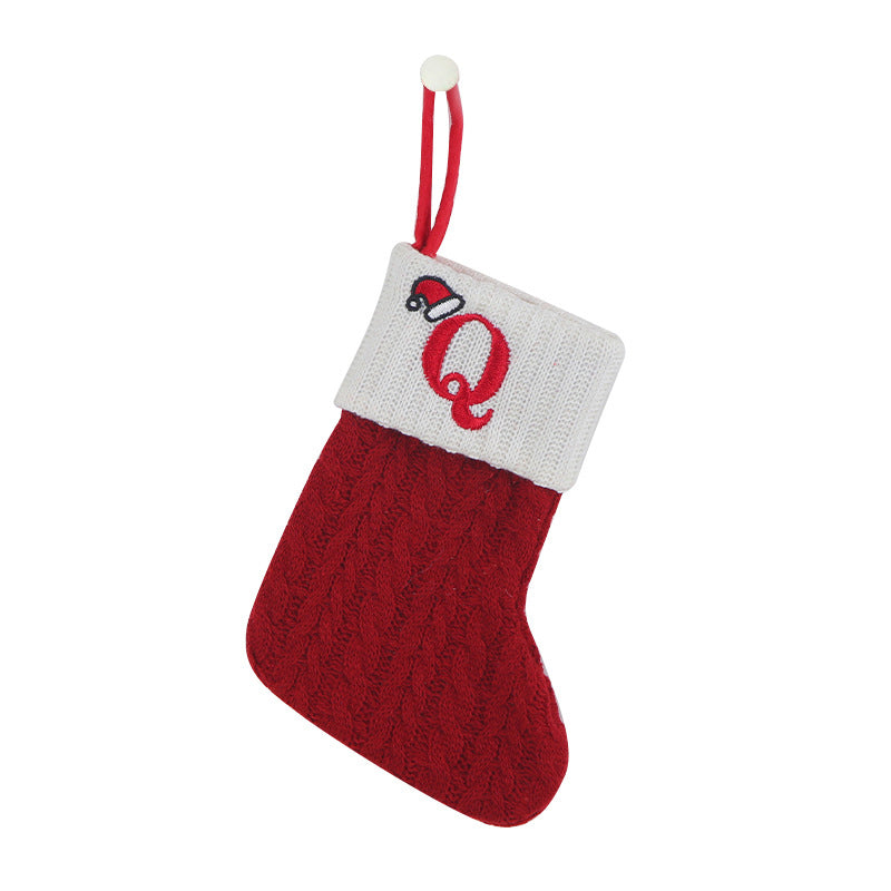 Brehn | Weihnachtsbrief Stricksocke