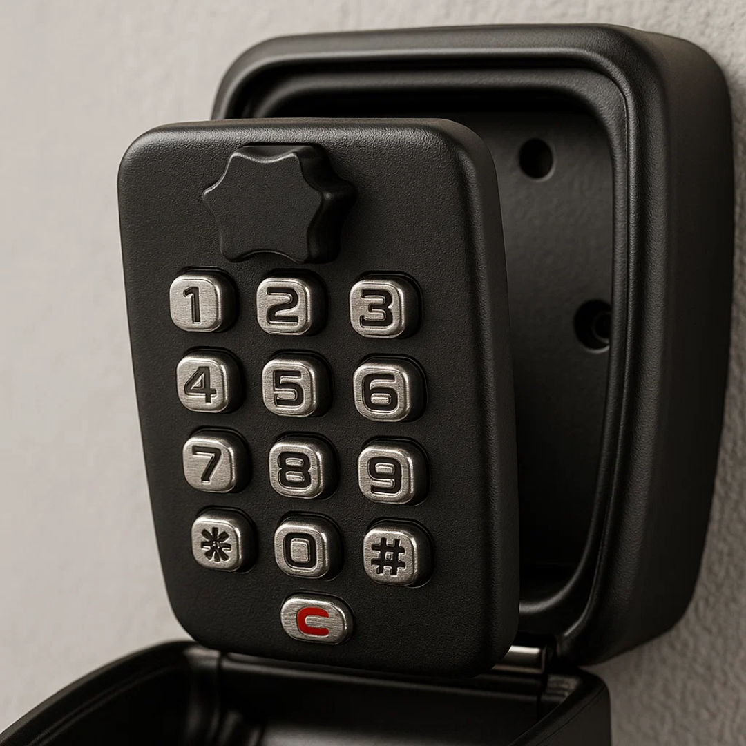 KeyGuard Outdoor Safe – Wetterfester Wandmontierter Schlüsselbox | Brehn