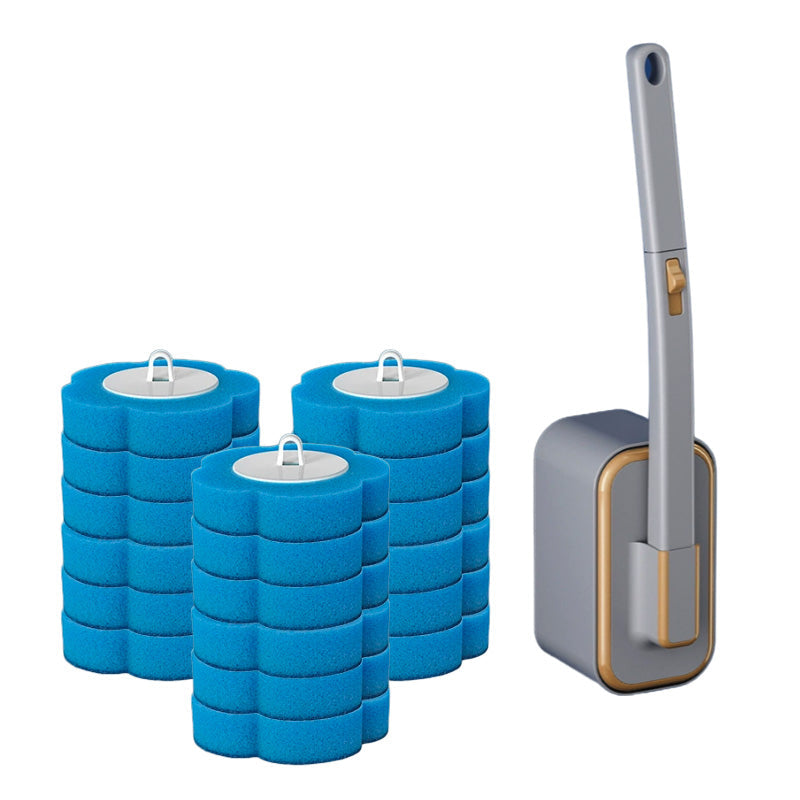 Brehn | Wandmontiertes WC-Bürsten-Set