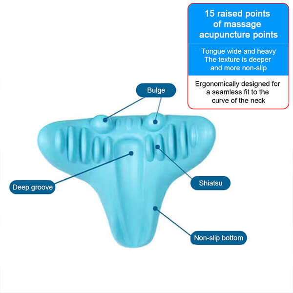 NeckEase Stretch – Ergonomisches Nackenkissen für Nackenentspannung | Brehn