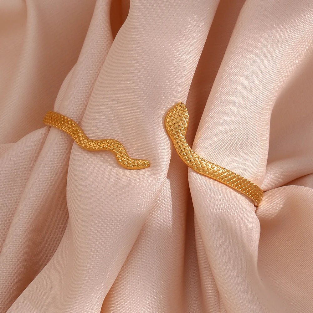 Brehn | 18k verstellbares Schlangenarmband