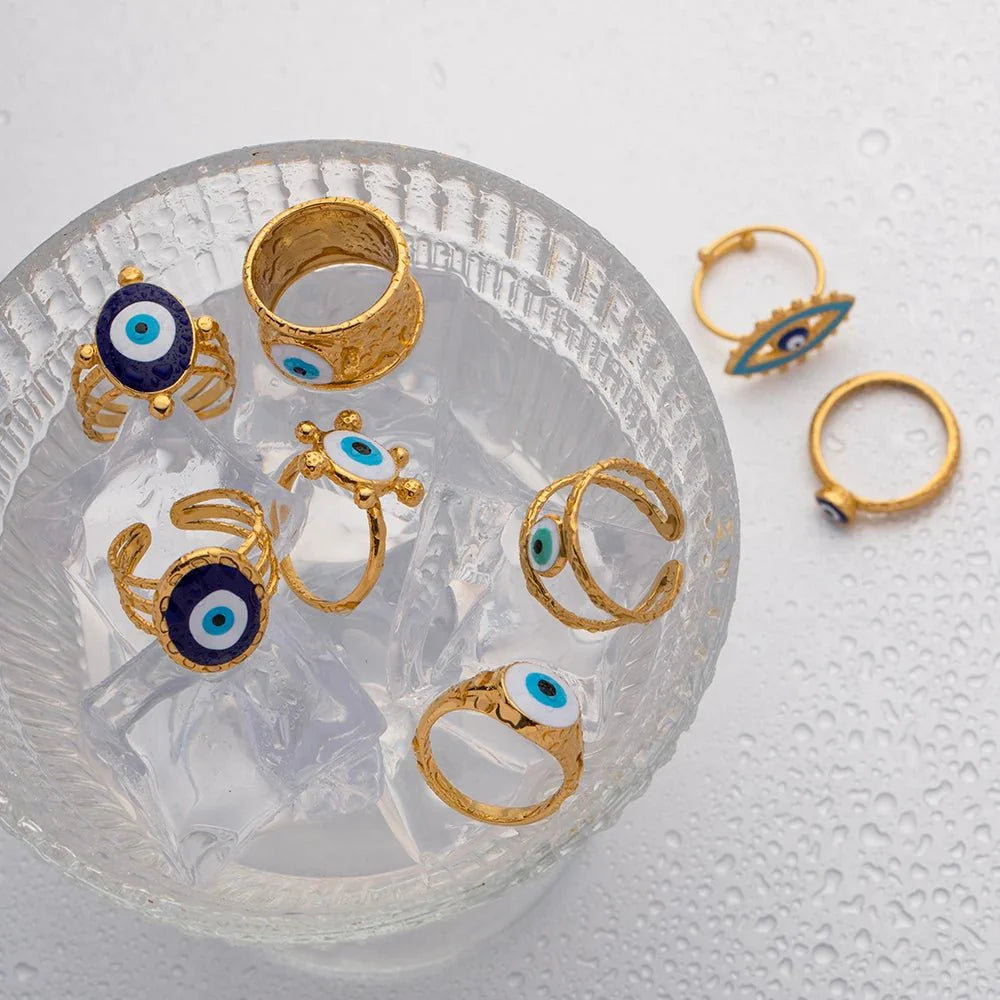 Brehn | 18k Bohemian böse Augen Ringe