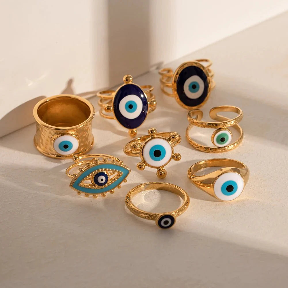 Brehn | 18k Bohemian böse Augen Ringe