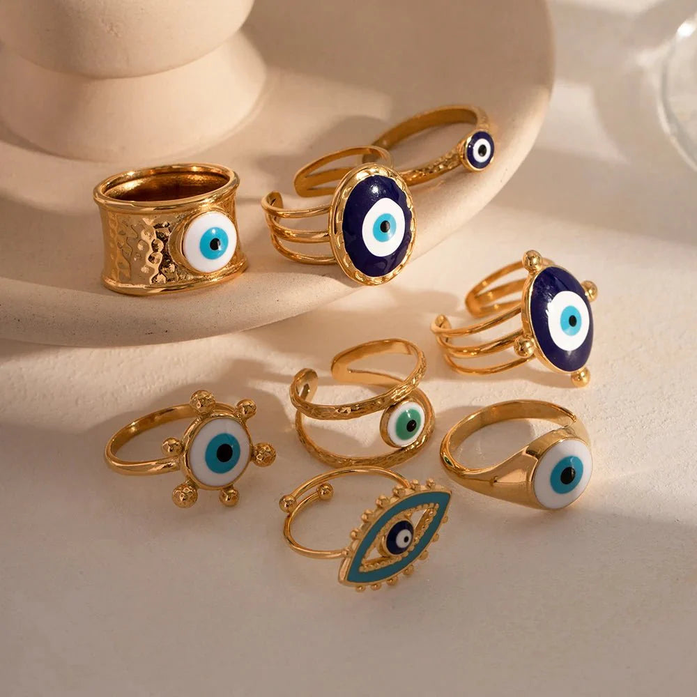 Brehn | 18k Bohemian böse Augen Ringe
