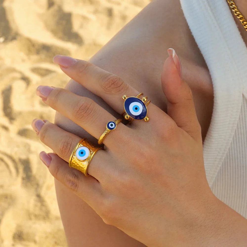 Brehn | 18k Bohemian böse Augen Ringe