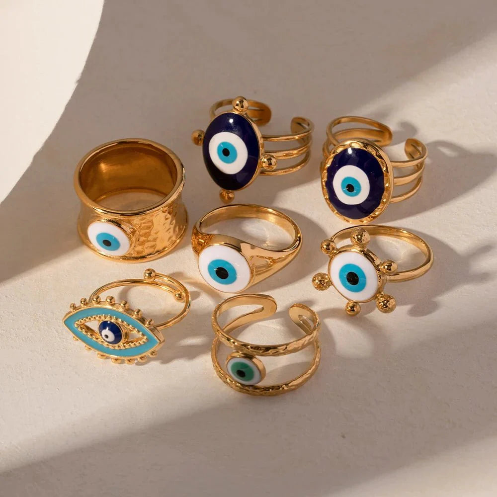 Brehn | 18k Bohemian böse Augen Ringe