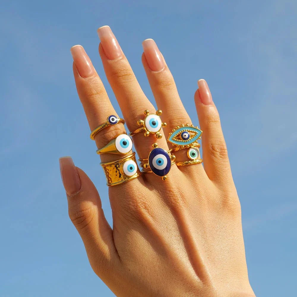 Brehn | 18k Bohemian böse Augen Ringe