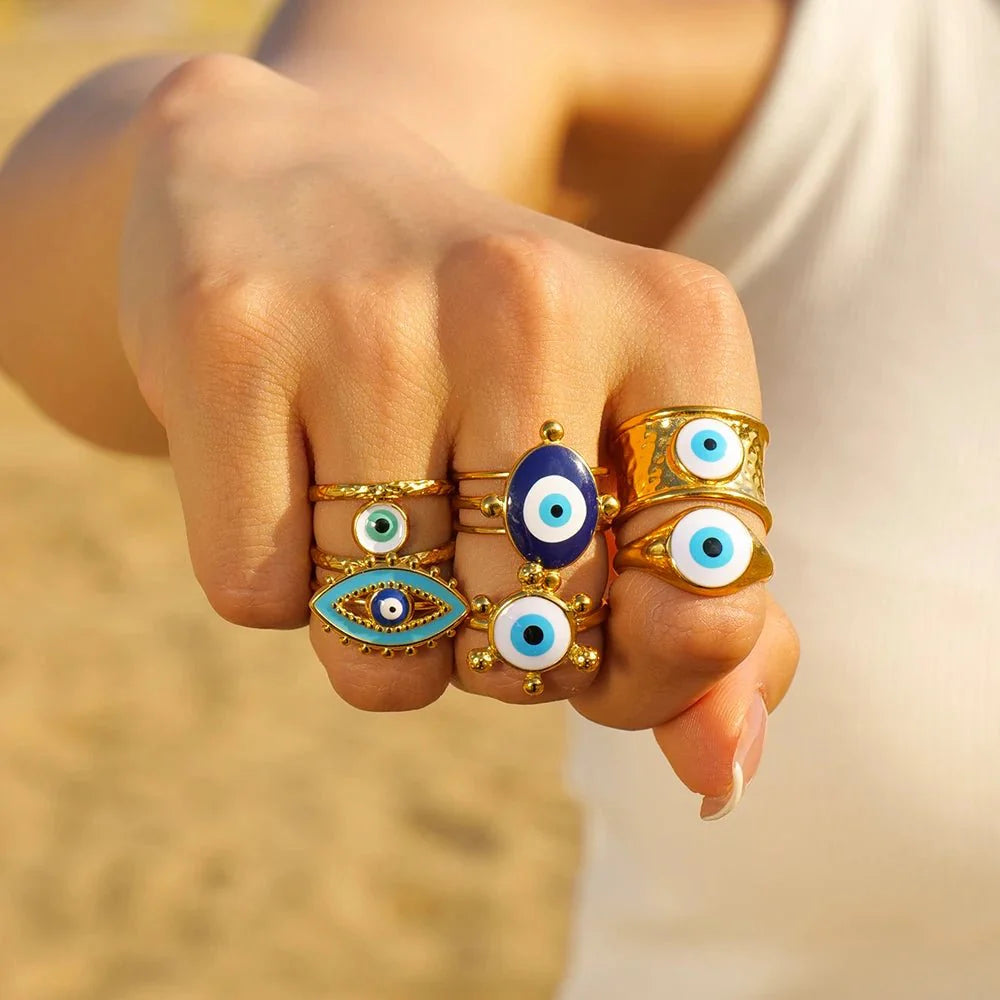 Brehn | 18k Bohemian böse Augen Ringe