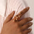 Brehn | 18k Bold Geschichteter Ball Wickelring