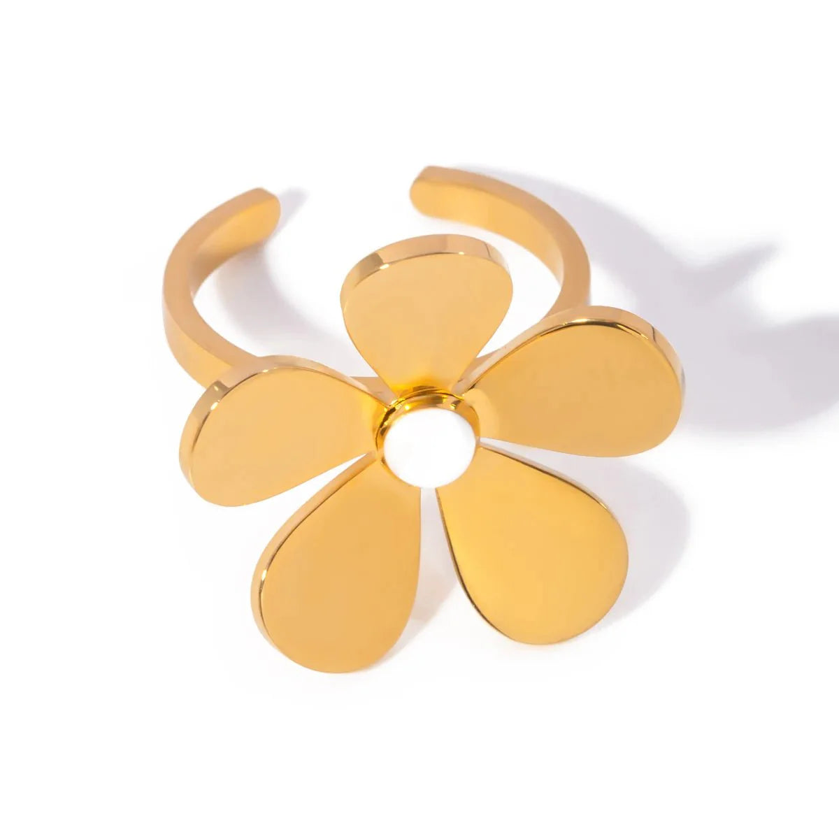 Brehn | 18k Zarte Daisy Blumenring