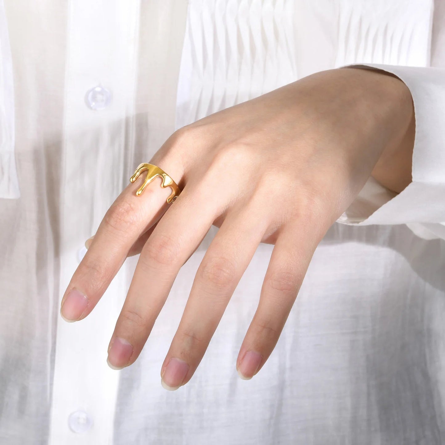 Brehn | 18k Minimal Schmelzring