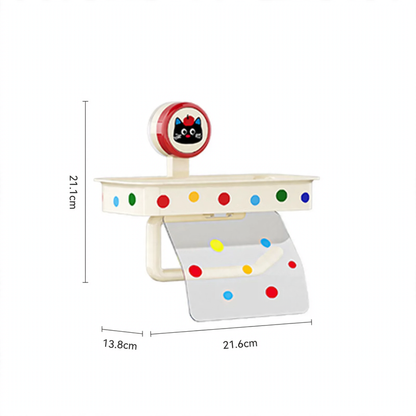 Saugnapf-Toilettenpapierhalter, modernes Design