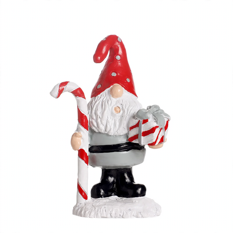 Dekorative Wichtelfigur aus Kunstharz