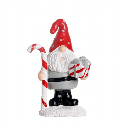 Dekorative Wichtelfigur aus Kunstharz