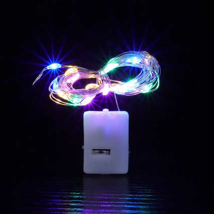 LED-Lichterkette für Dekorationen, batteriebetrieben