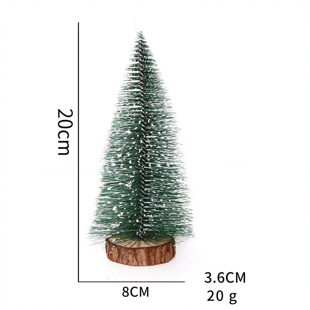 Mini-Weihnachtsbaum mit LED-Beleuchtung als Tischdekoration