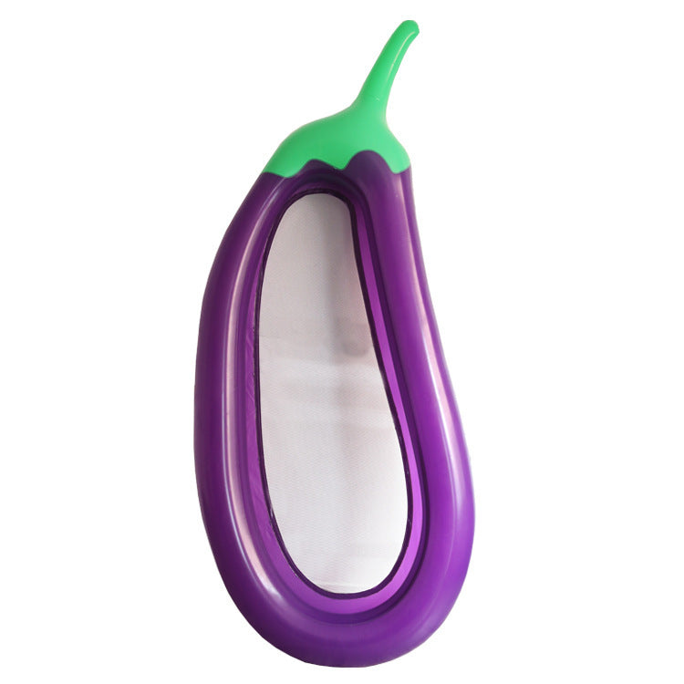 Damen Aufblasbarer Schwimmring mit Auberginen-Design Brehn